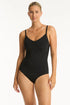 Sea Level Scalloped DD/E Bralette One Piece